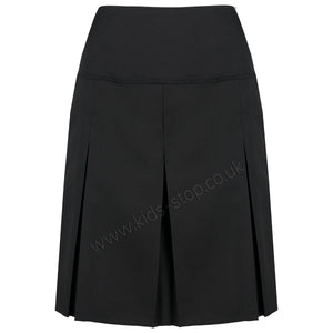 Open image in slideshow, Front Pleat Skirt (Half Elastic Back)
